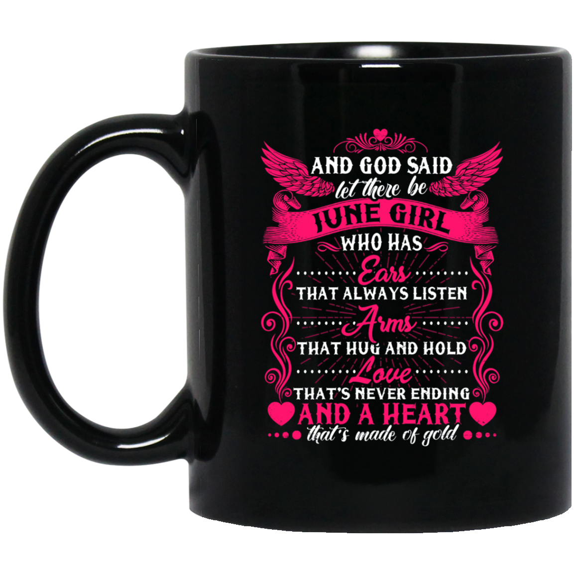 And God Said Let There Be June Girl T-shirt