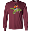 Image of Witch Riding Dinosaur Halloween Costume Funny Gift Shirt