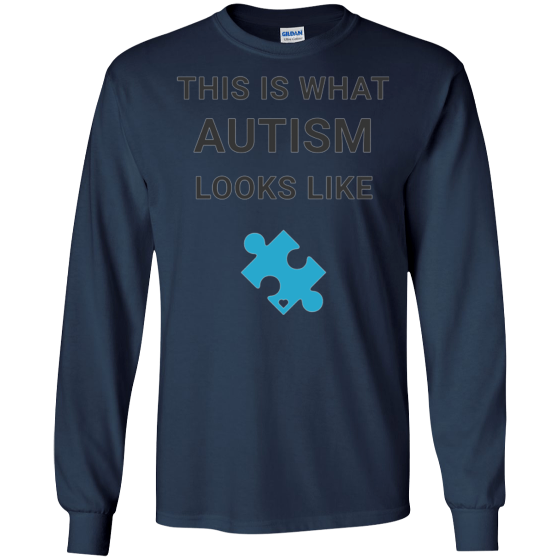 Autism Awareness: This Is What Autism Looks Like T-Shirt