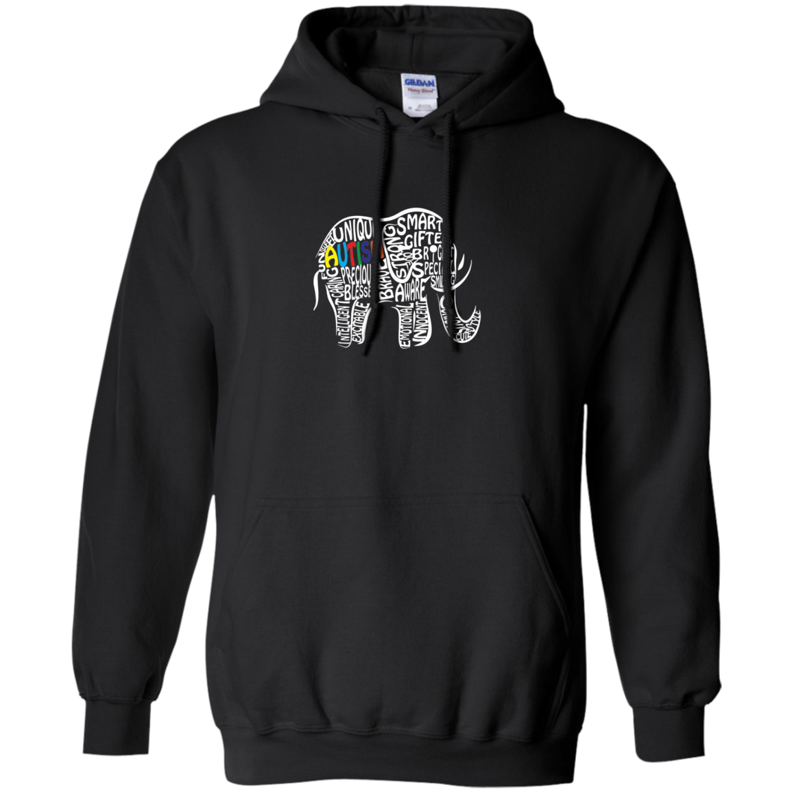 Autism Awareness Elephant Long Sleeve T Shirt