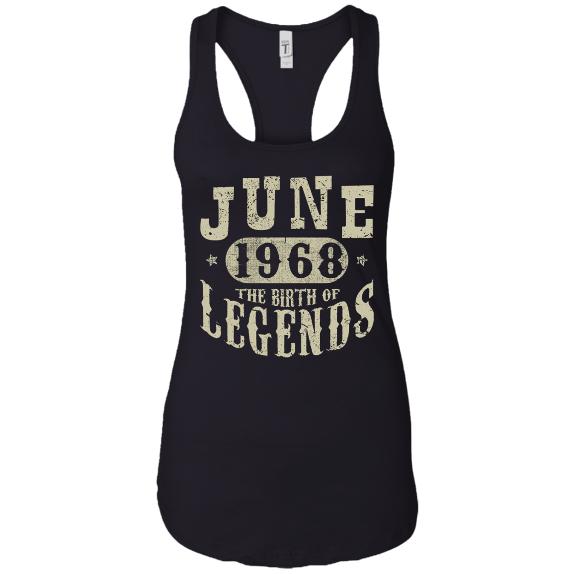 50 Years Old 50th Birthday June 1968 Birth of Legend T-Shirt