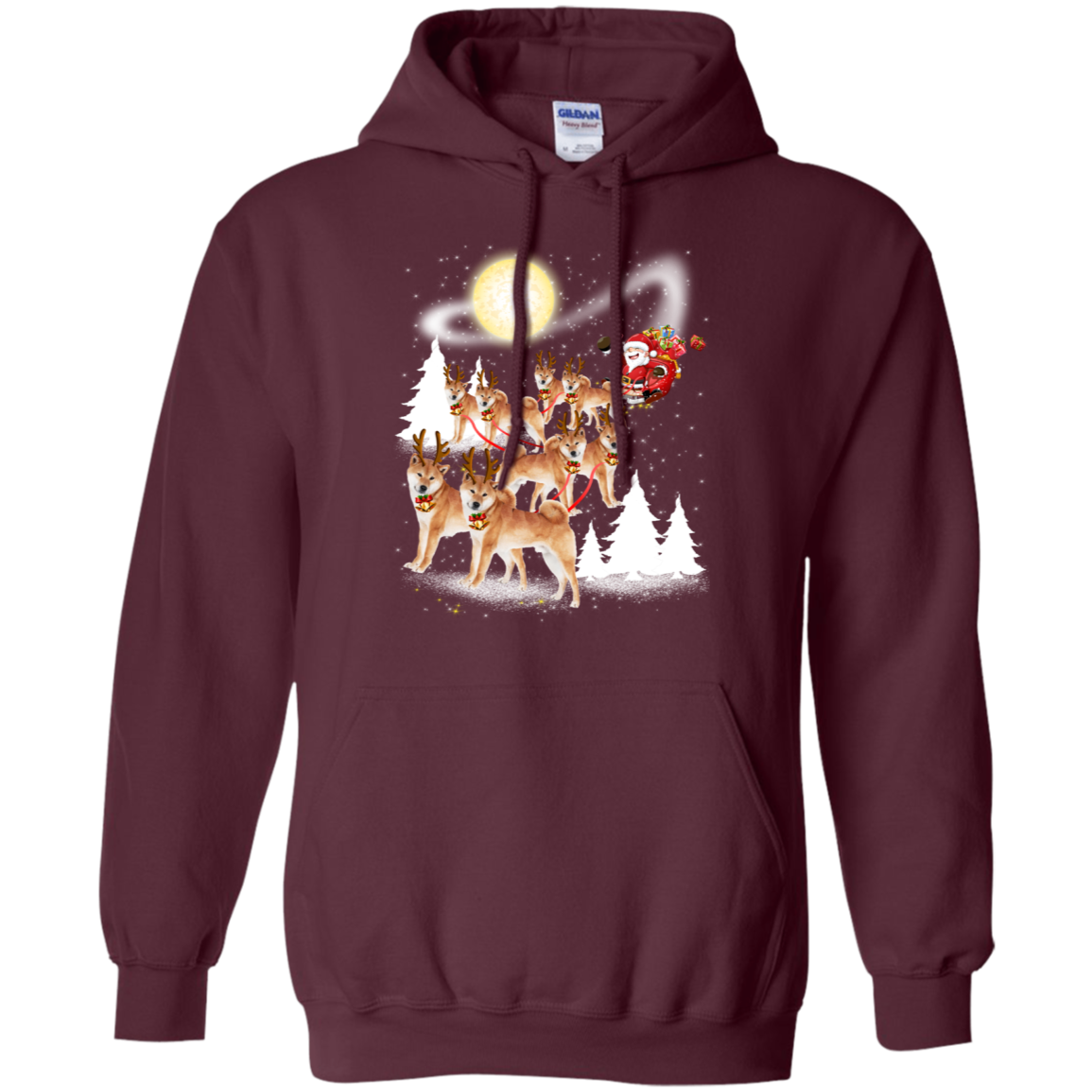 Akita Dog Merry Christmas T Shirt