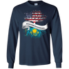 Image of American Grown with Kazakh Roots T-Shirt Kazakhstan Tee