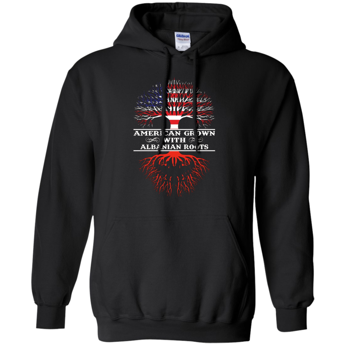 American Grown With ALBANIAN Roots Tee Shirt