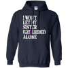Image of Alzheimer's Awareness T-Shirt For Sister Purple Ribbon Tee