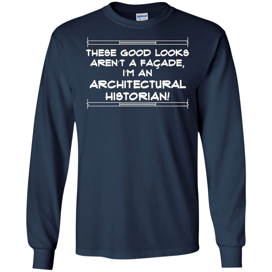Architectural Historian Facade Humor T-shirt