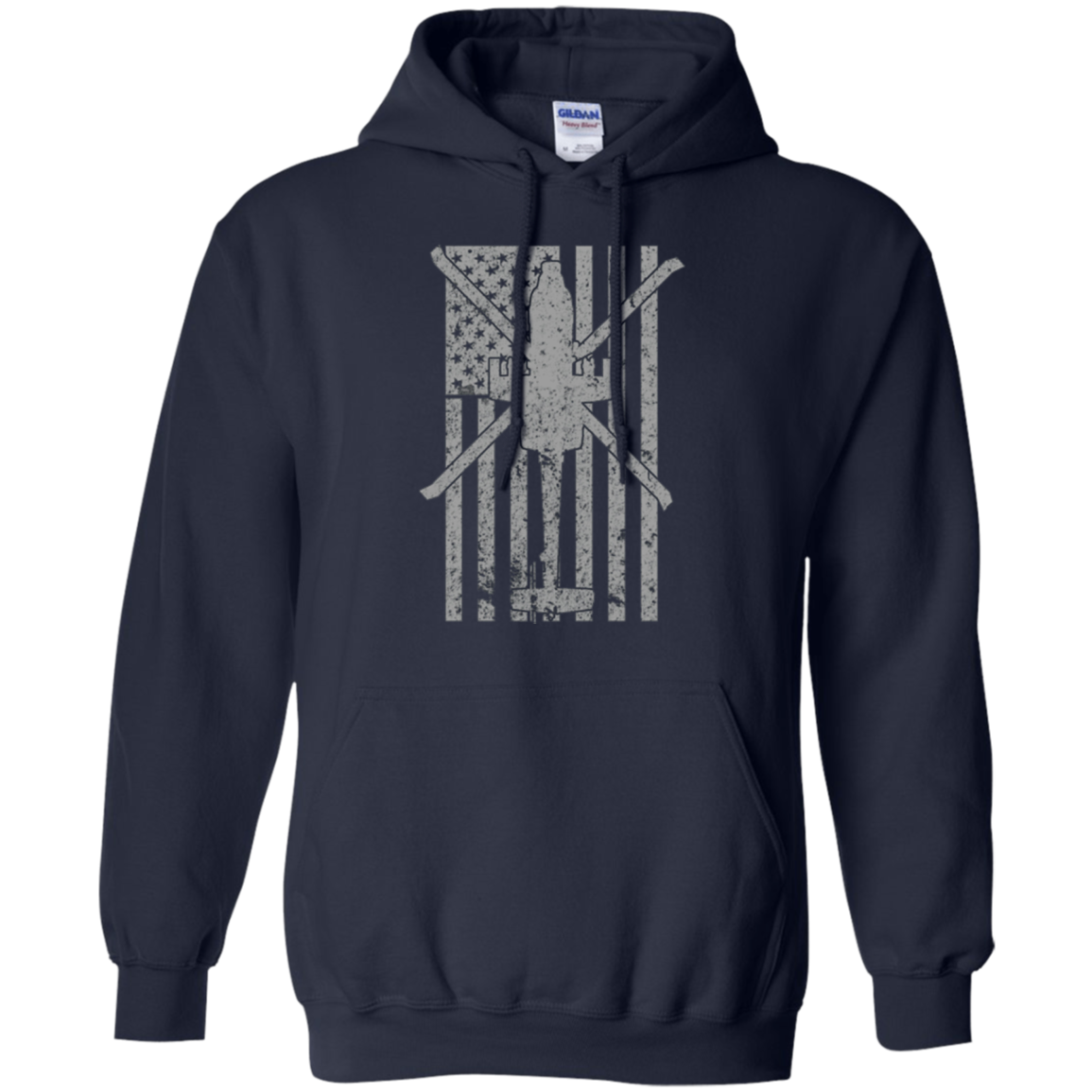 AH-64 Apache Gunship Military Helicopter Vintage Flag Tee