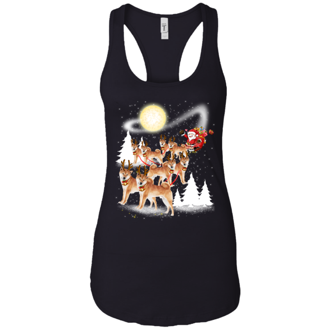 Akita Dog Merry Christmas T Shirt