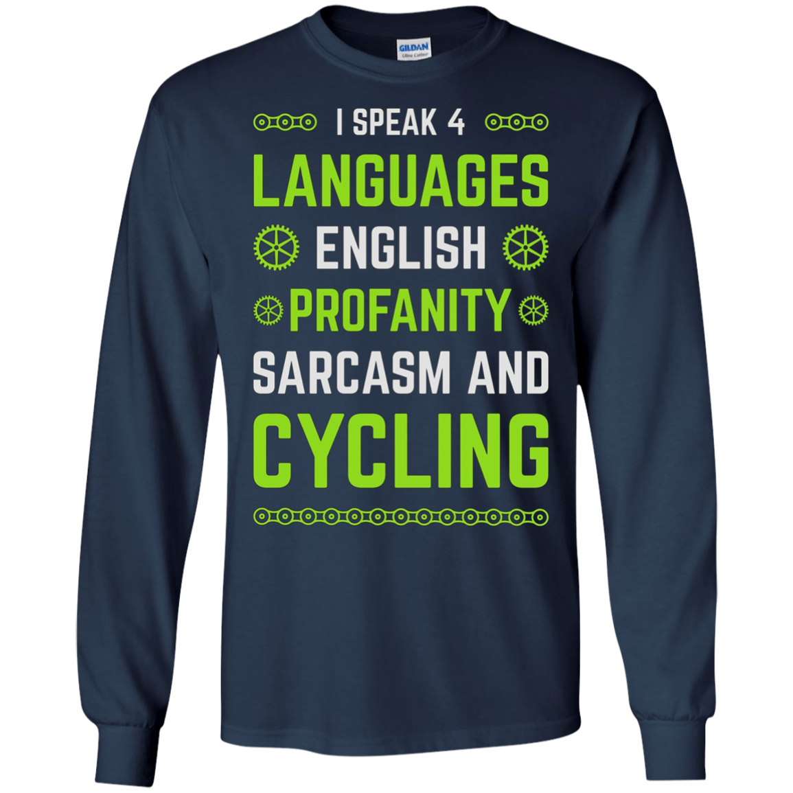 Sarcastic Bicycle Cycling Novelty T-shirt Passionate Cyclist