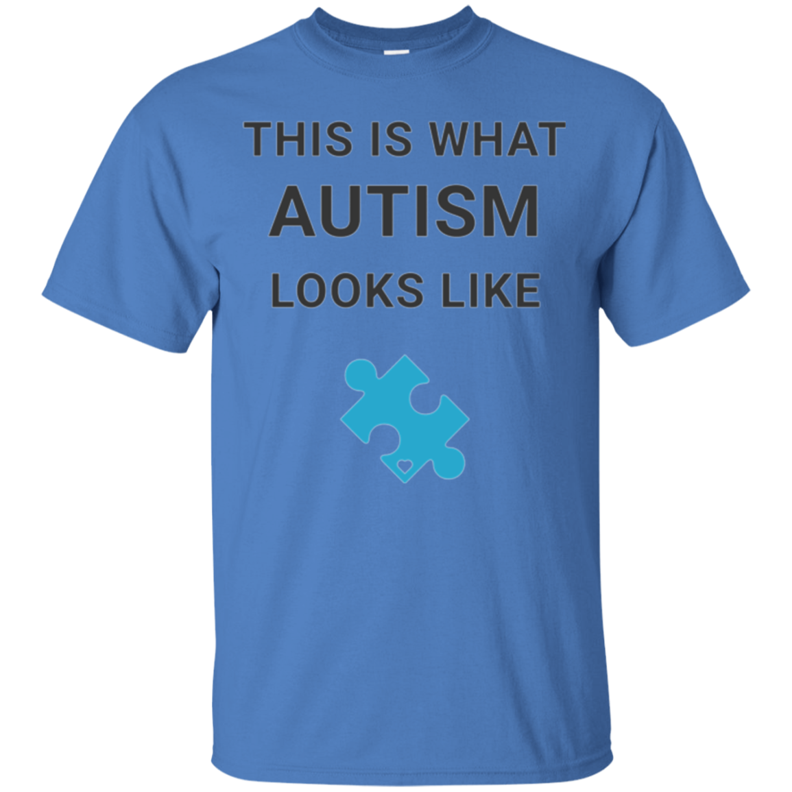 Autism Awareness: This Is What Autism Looks Like T-Shirt