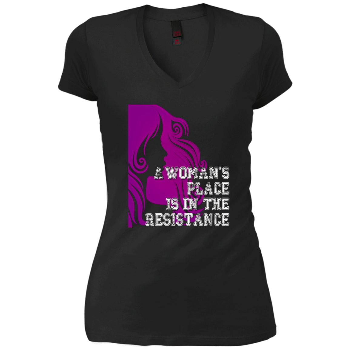 A Woman's Place Is In The Resistance Shirt Varsity Protest