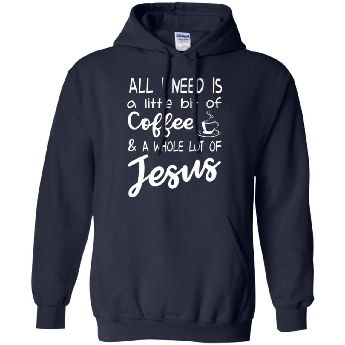 J'ai juste besoin d'un café et d'une chemise de Jésus.
