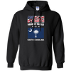 Image of American By Birth Proudly Raised In South Carolina Shirt
