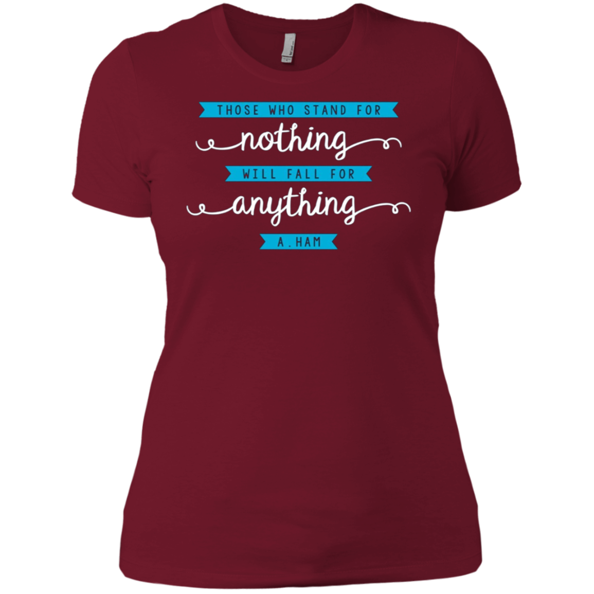 Alexander Hamilton Quote Tee