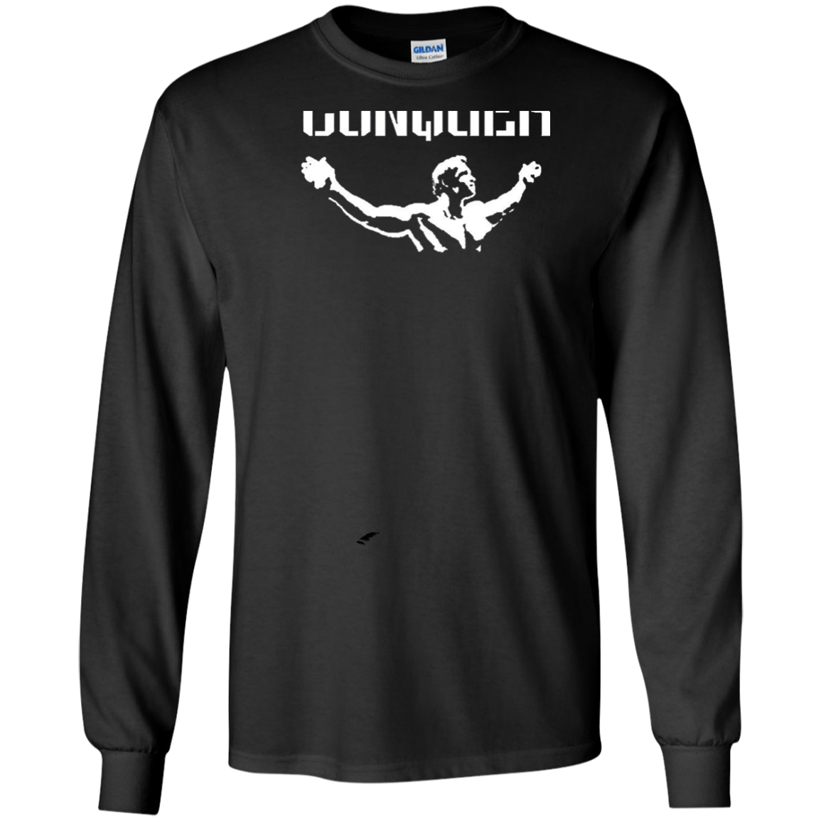 Arnold Quote Conquer Pose Gym Body Building Workout Mens T Shirt