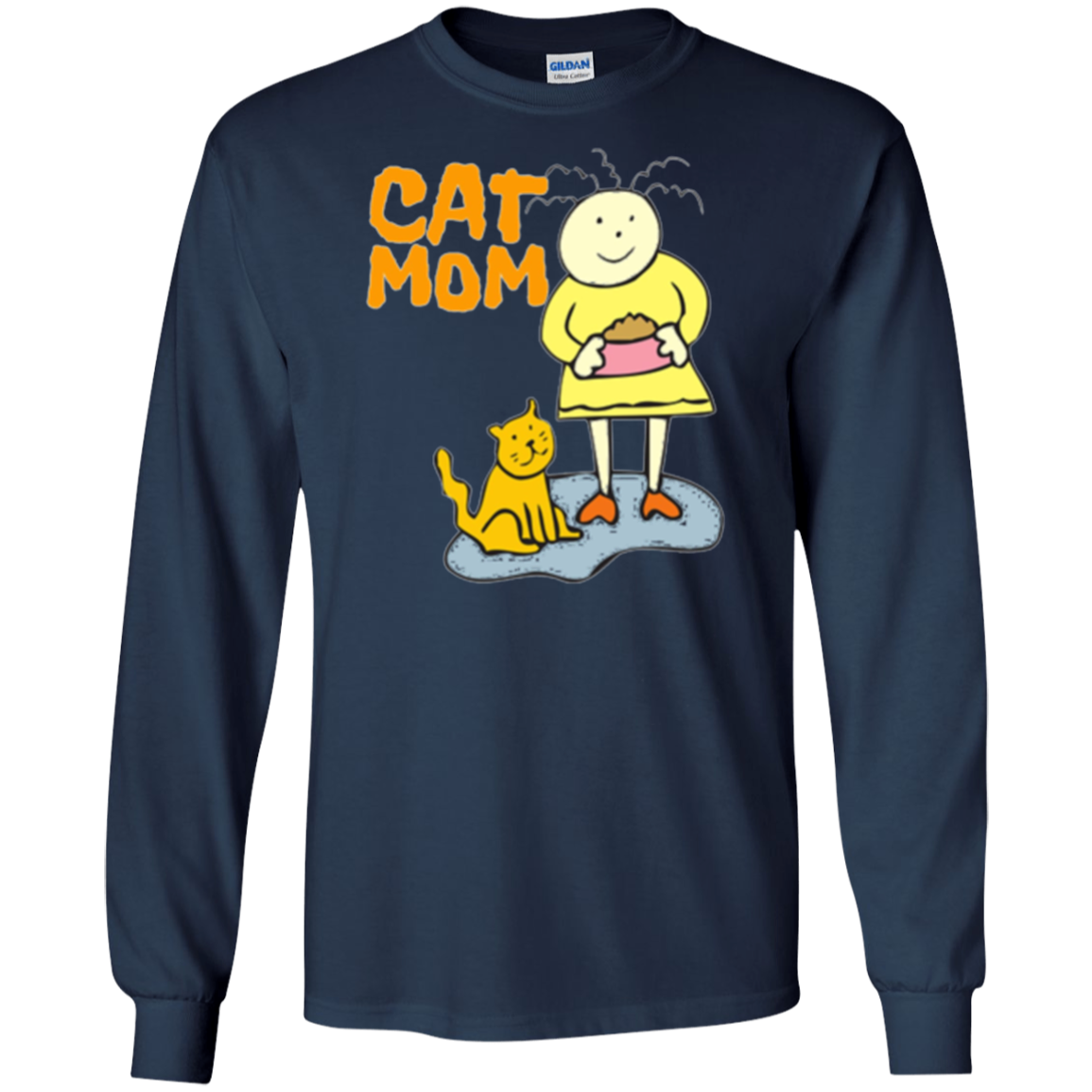 "Cat Mom" Cat Lover Cat Owner Cat Crazy T-Shirt