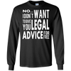 Image of Attorney Law Student Gift T Shirt - Lawyer Free Legal Advice
