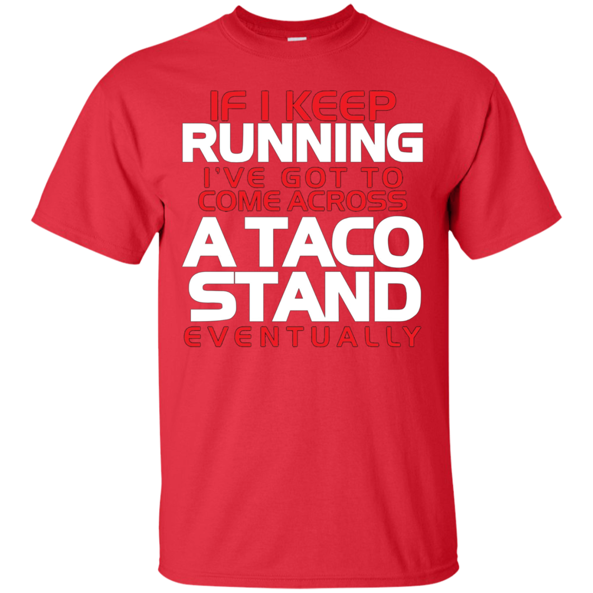 A Taco Stand Funny Running For Runner Taco Lovers Gift Shirt