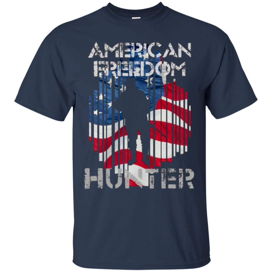 American Freedom Hunter Flag T-Shirt