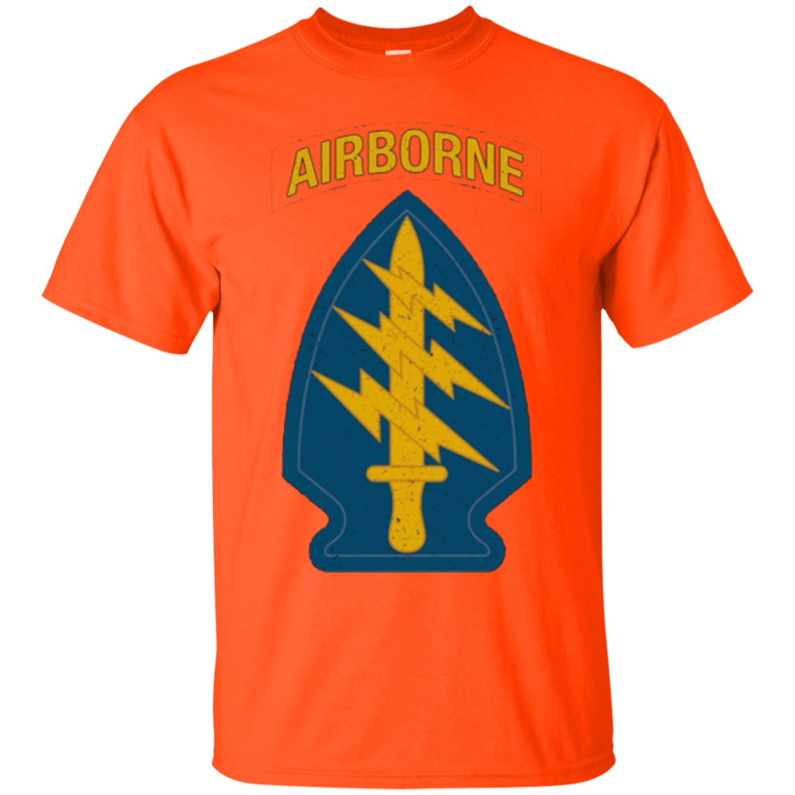 Army Airborne Special Forces Shirt Vintage Tee