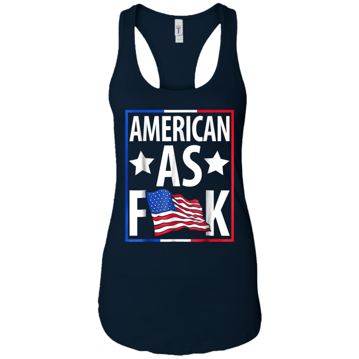 'Merican AF T-Shirt Funny American Flag Patriotic Shirt