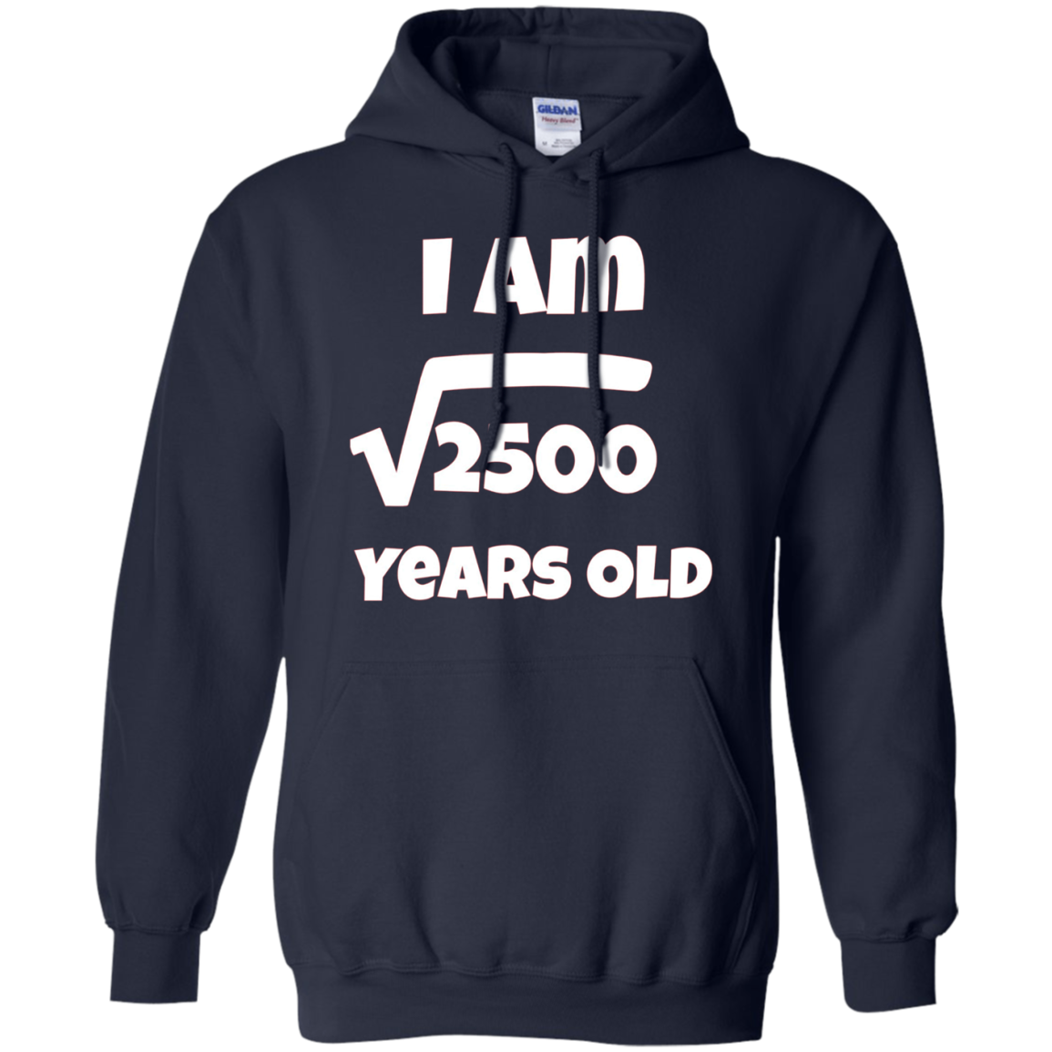 50 year old 50th Birthday Gift Idea: Square Root of 2500 Tee