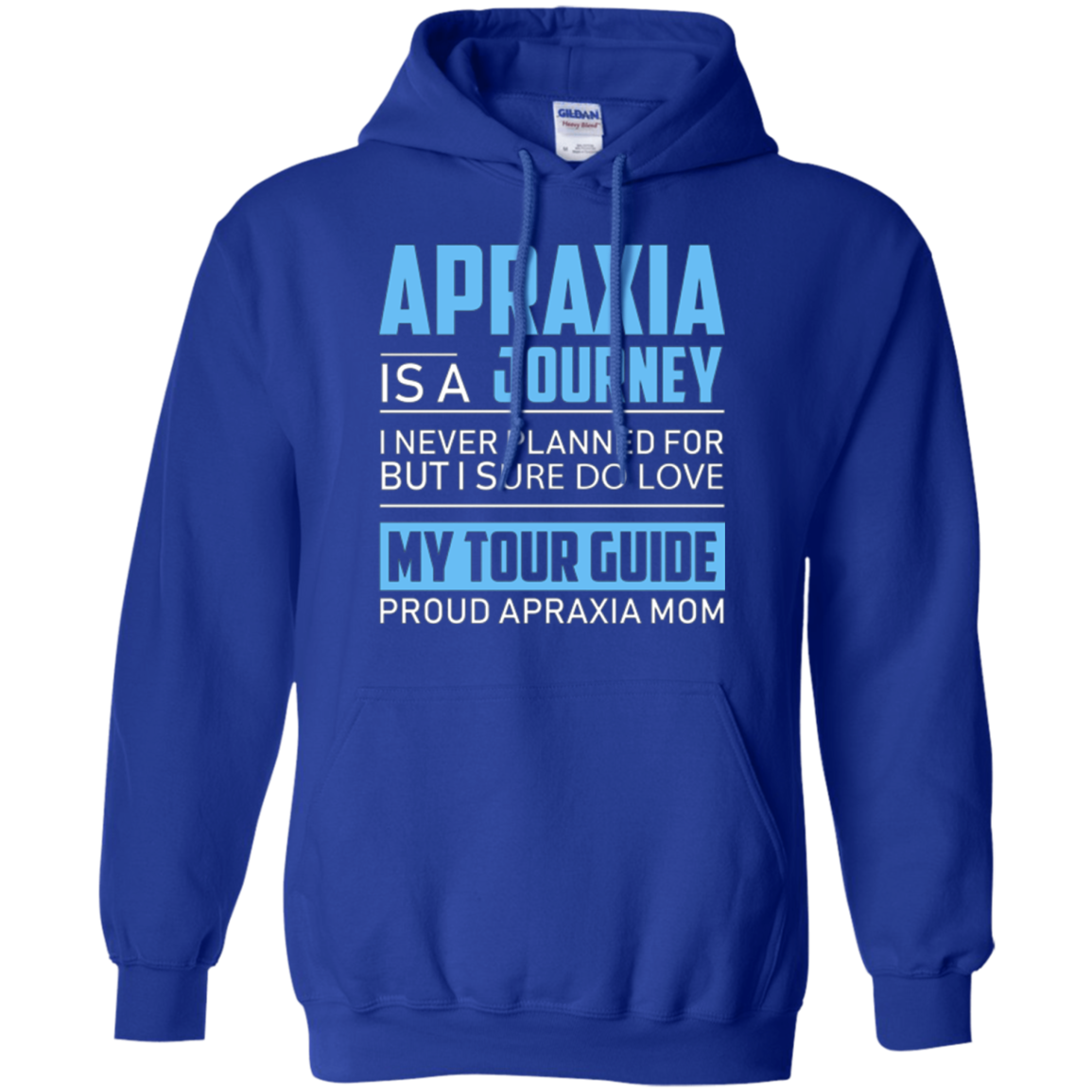 Apraxia Is A Journey I Never Planned T Shirt