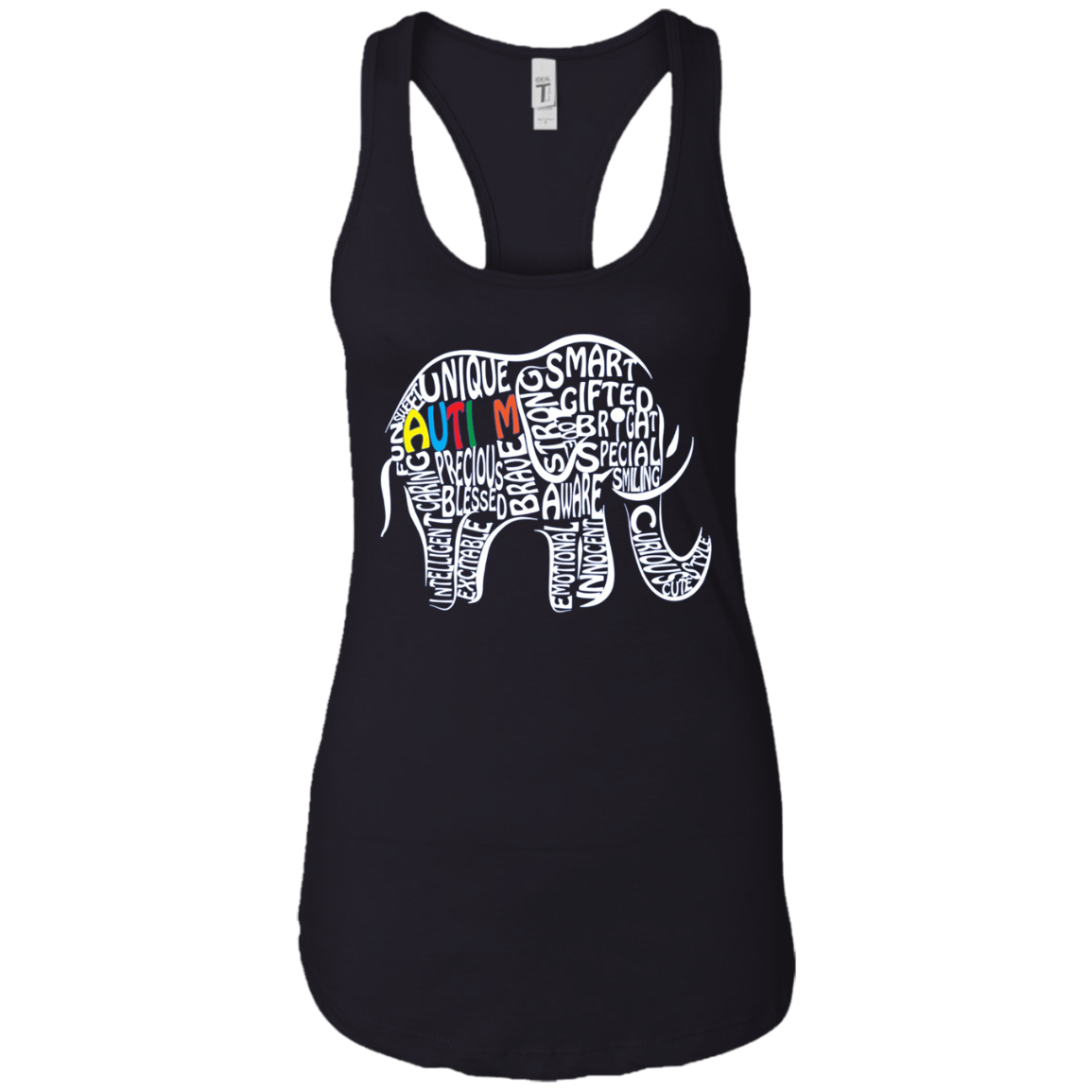 Autism Awareness Elephant Long Sleeve T Shirt