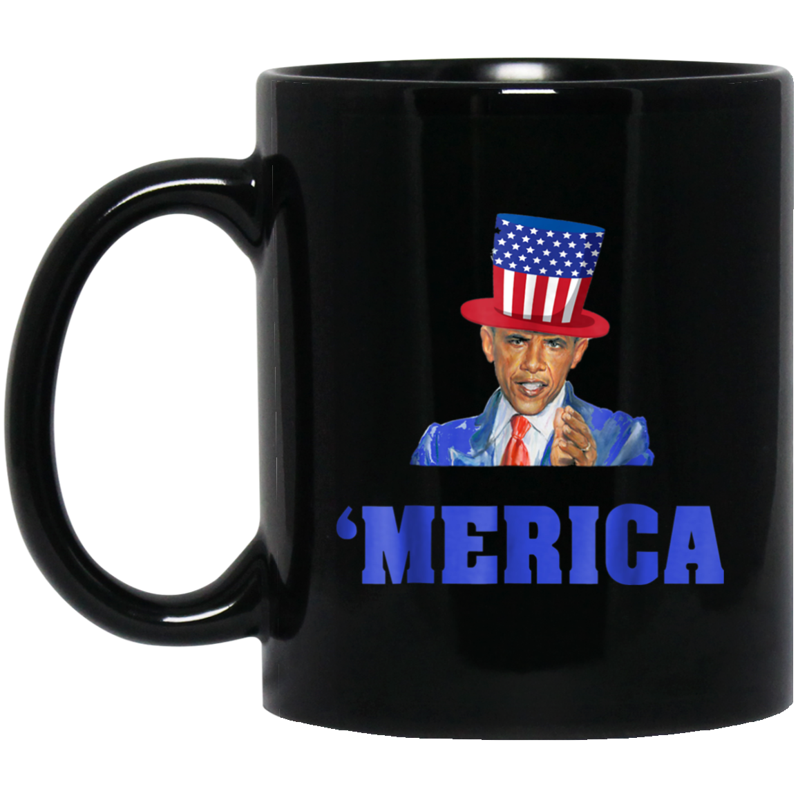 'Merica U.S.A Obama Flag President Gift