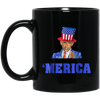 Image of 'Merica U.S.A Obama Flag President Gift