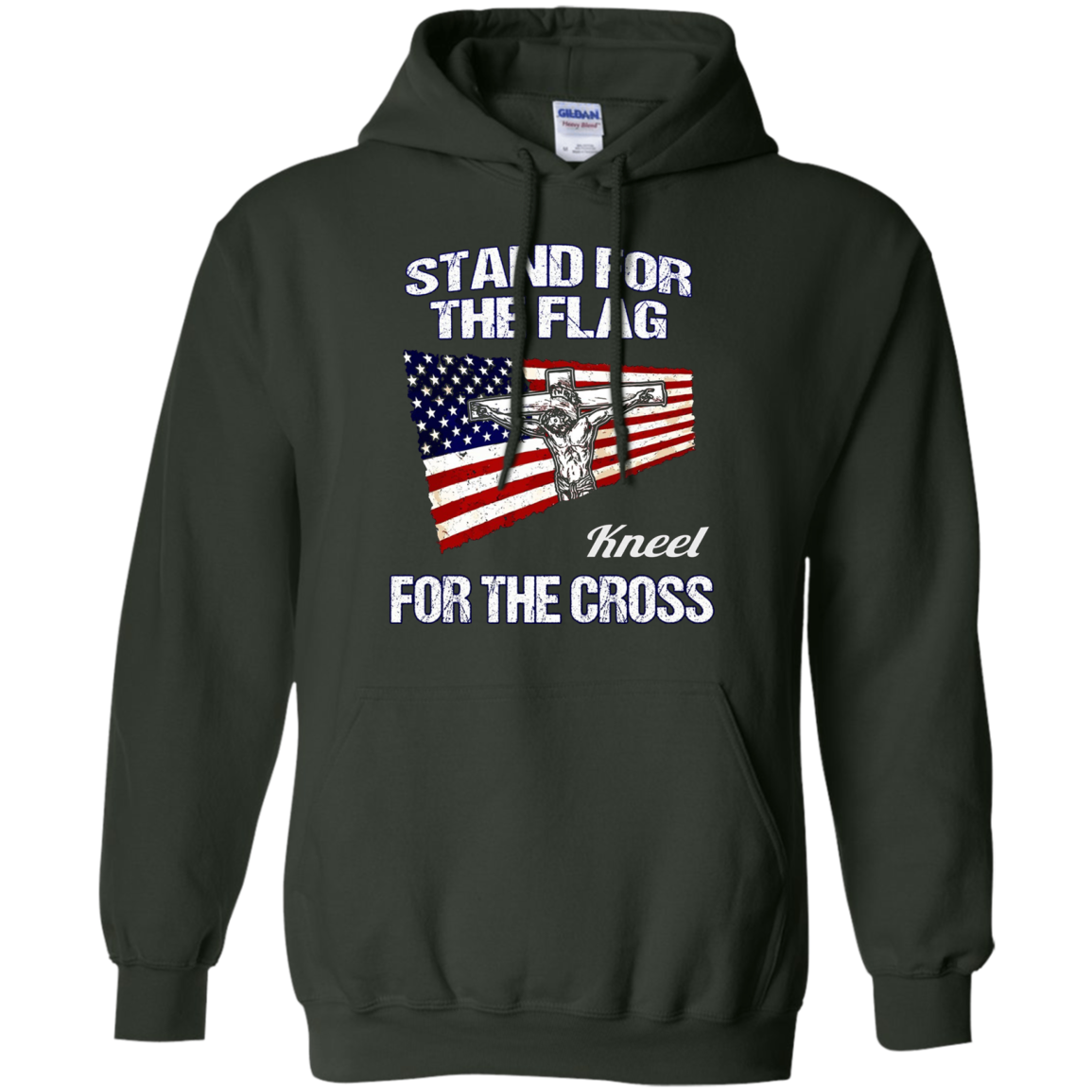 America Stand for the Flag USA Patriotic Christian Tee Shirt