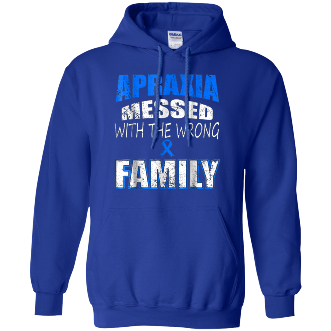 Apraxia messed with the wrong Family t shirt