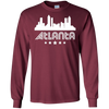 Image of Atlanta Georgia Skyline Retro Style T-Shirt