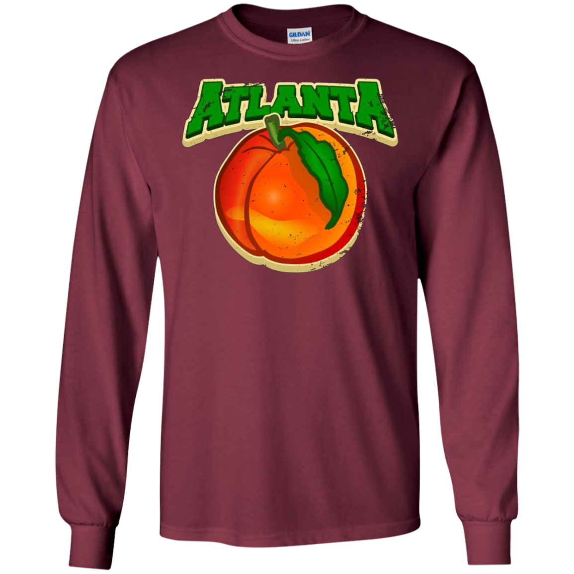Atlanta Georgia GA Peach Souvenir T-shirt
