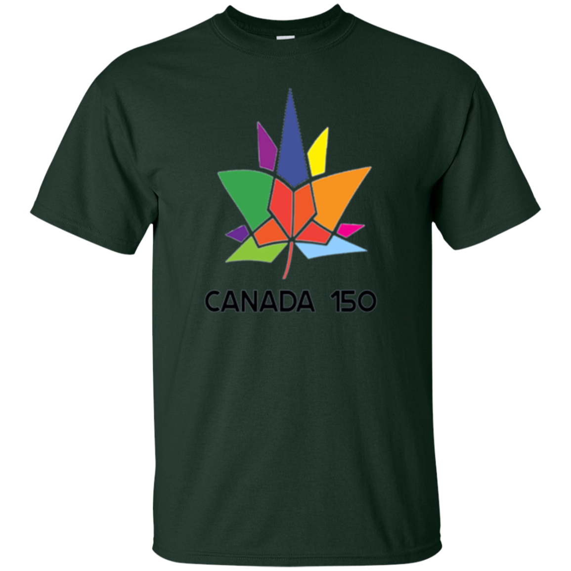 Abstract Canada 150 Novelty Tshirt