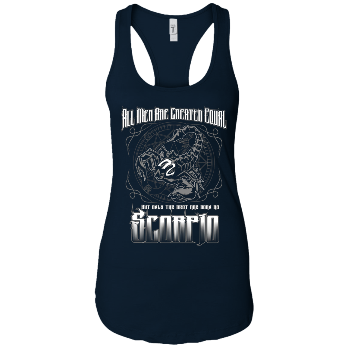 all men are created equal best are born scorpio tshirt men
