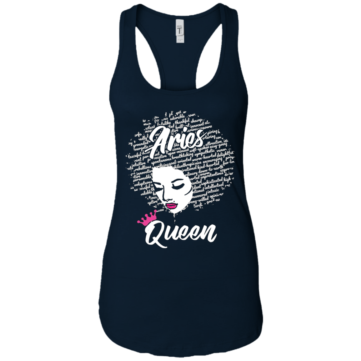 Aries Zodiac Birthday Afro Gift T-Shirt for Black Women