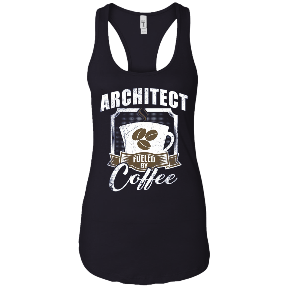 Architect Fueled By Coffee Funny Long Sleeve T-Shirt