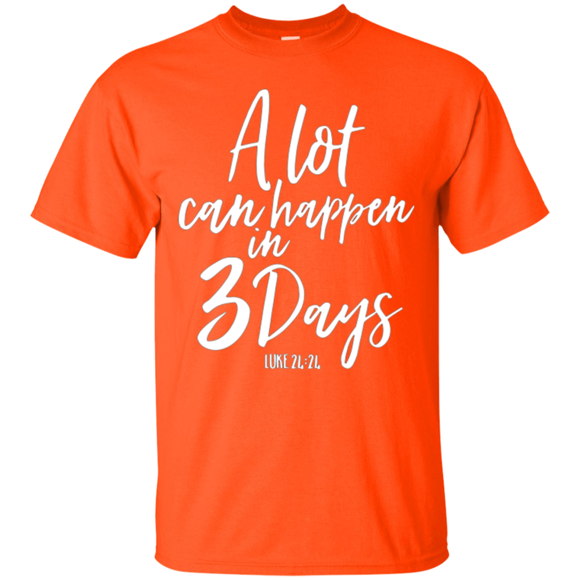 A Lot Can Happen In 3 Days He Is Risen Shirt Easter Tee
