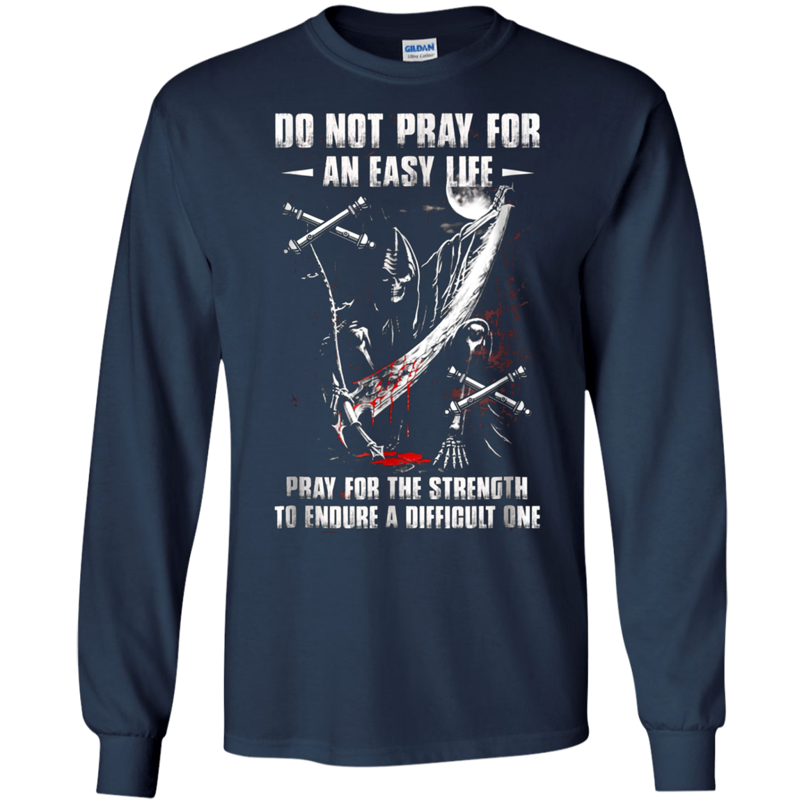 Artilleryman T-shirt , Do Not Pray For An Easy Life