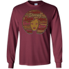 Image of Afro Word Art Black History Month Natural Hair T-Shirt