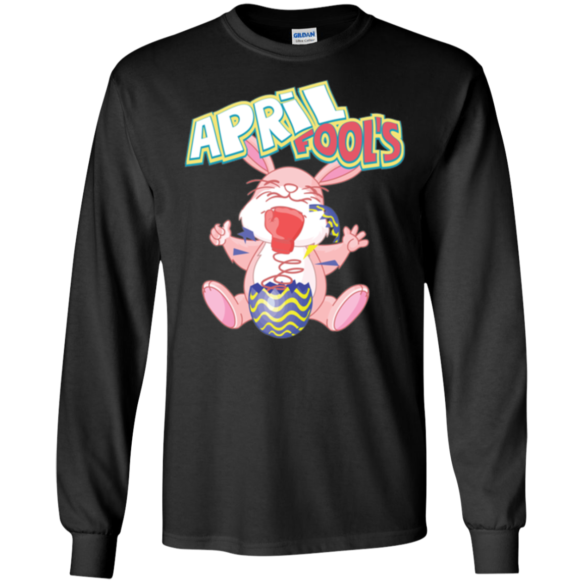 April Fools Cute Easter Bunny 2018 Gift T-Shirt Men & Women