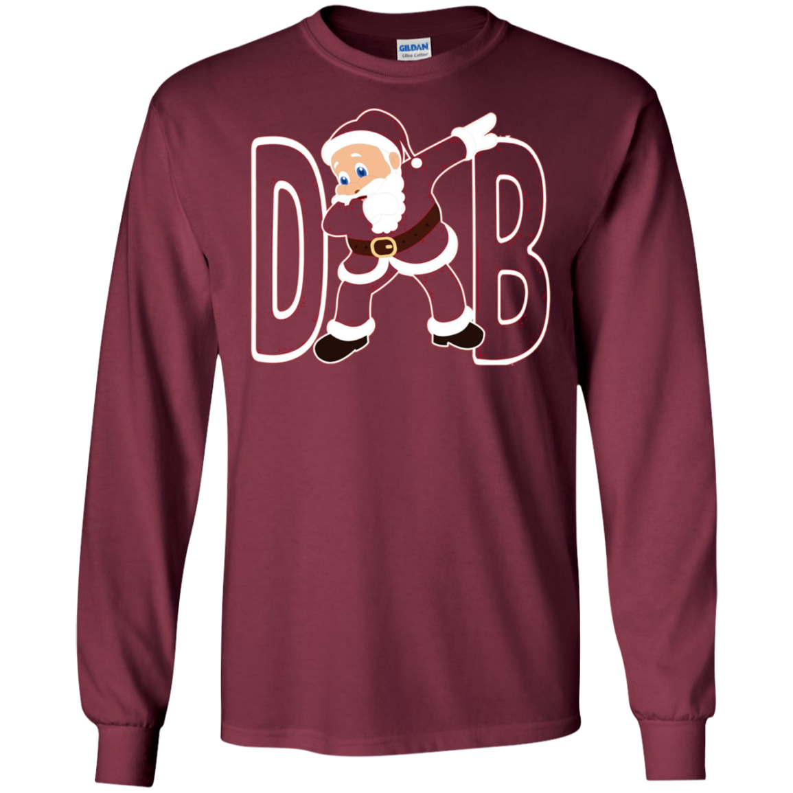 Santa Dabbing Funny and Cute Christmas Holiday Gift T-Shirt