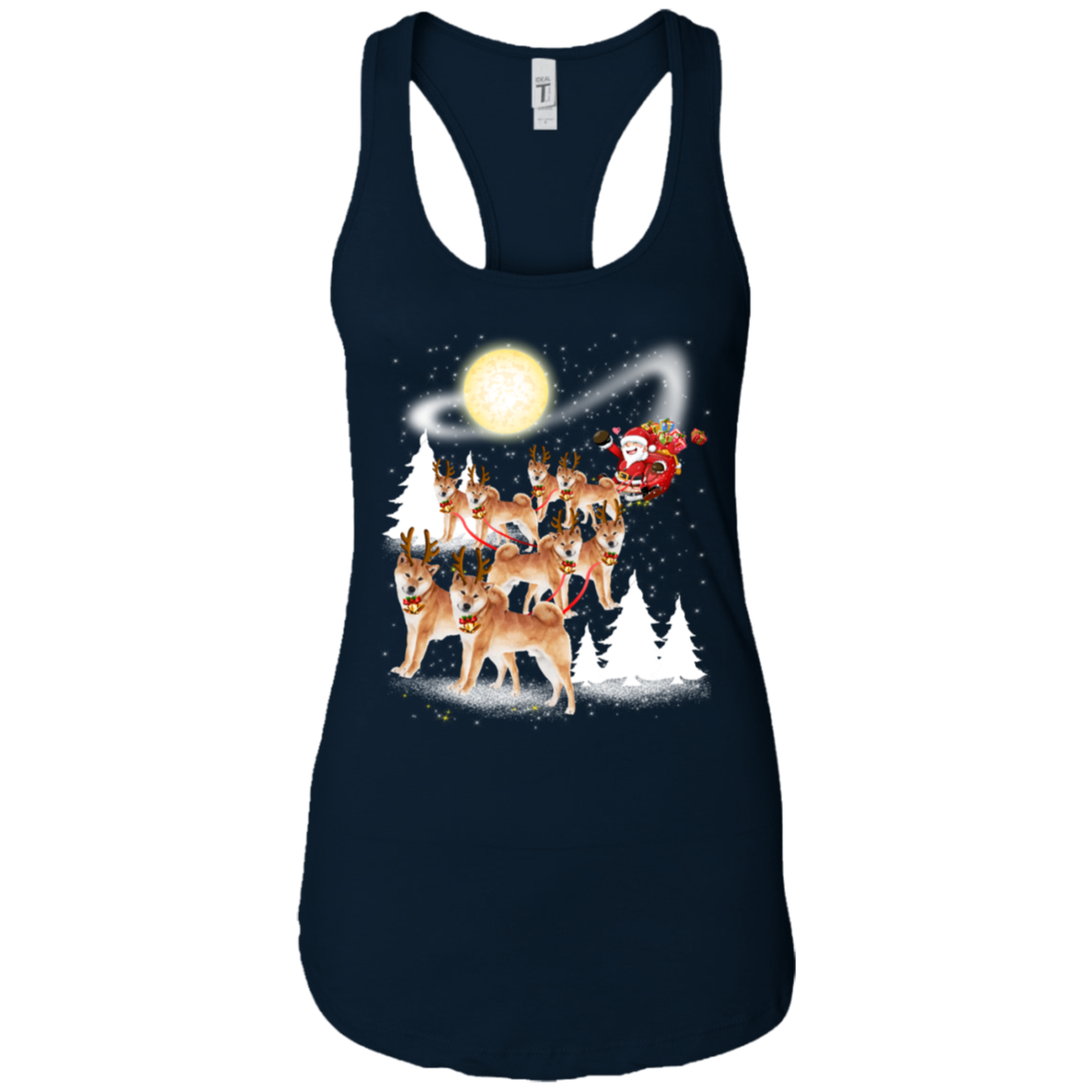 Akita Dog Merry Christmas T Shirt