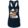 Image of Akita Dog Merry Christmas T Shirt