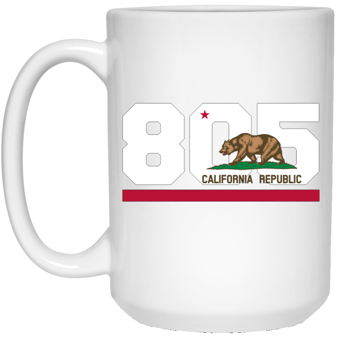 Area Code 805 shirt - Santa Barbara California tshirt