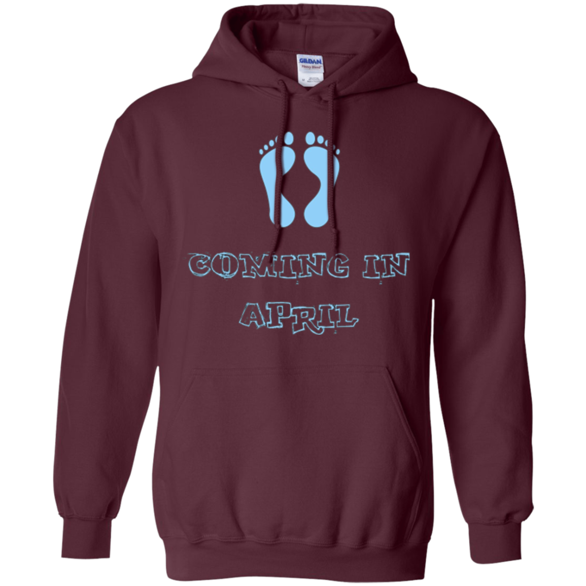 April Due Date Pregnancy Announcement T-Shirt