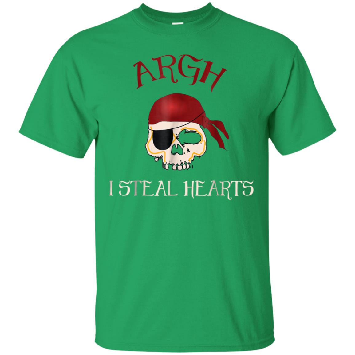 Argh I Steal Hearts Pirate Party Shirt Birthday
