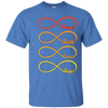 Image of AfhhF Infinity Women's Infinity Hope Faith Love Summer Short Sleeve T-Shirt Funny Tees
