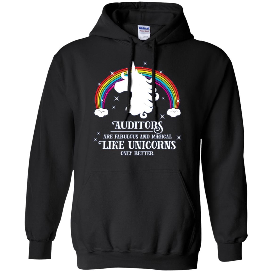 Auditors Fabulous Magical Unicorns Funny Long Sleeve Shirt